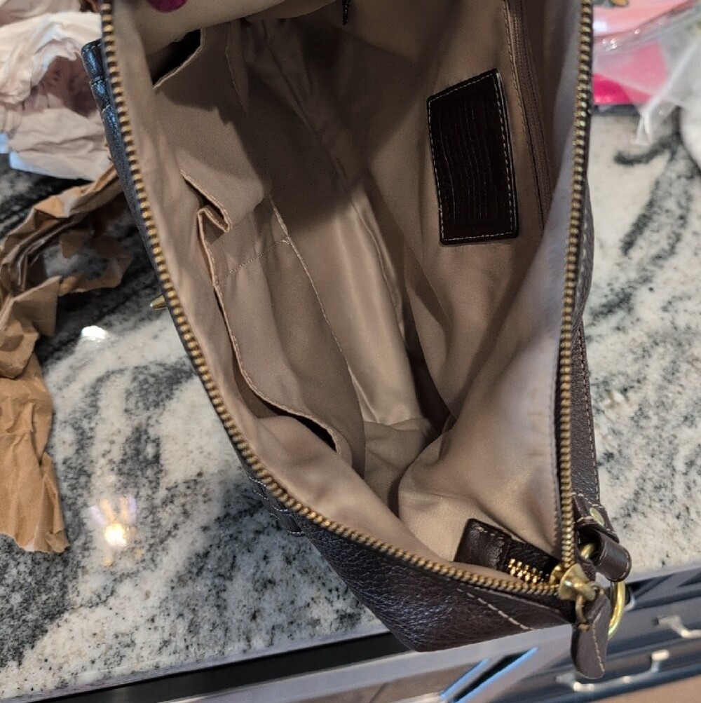 Coach RARE Penelope Convertible Hobo Crossbody Bag with Front Twist Lock Pocket - Picture 12 of 12